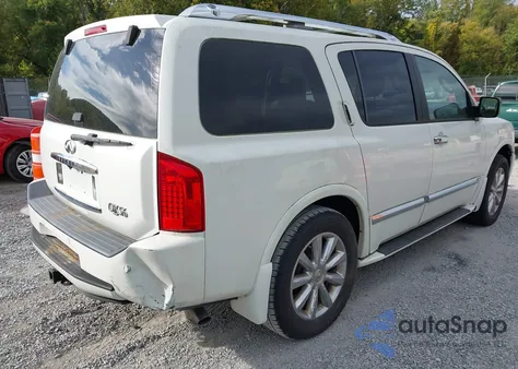 2008 Infiniti Qx56 z USA, uszkodzony, nr VIN 5N3AA08C18N900407
